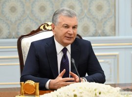Президенти Ӯзбекистон ҳайати Покистонро қабул кард