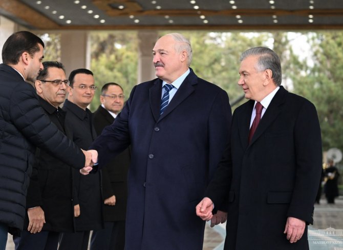 Маросими ботантанаи истиқболи Президенти Беларус баргузор шуд 