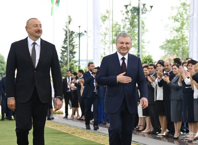 Дар Тошканд кӯчаи ба номи Ҳайдар Алиев кушода шуд 