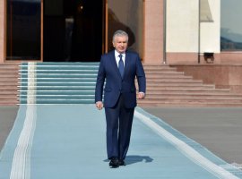 Президенти Ӯзбекистон ба Душанбе рафт