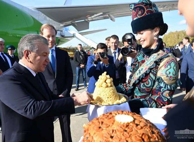 Сафари Президенти Ӯзбекистон ба Федератсияи Русия оғоз шуд 
