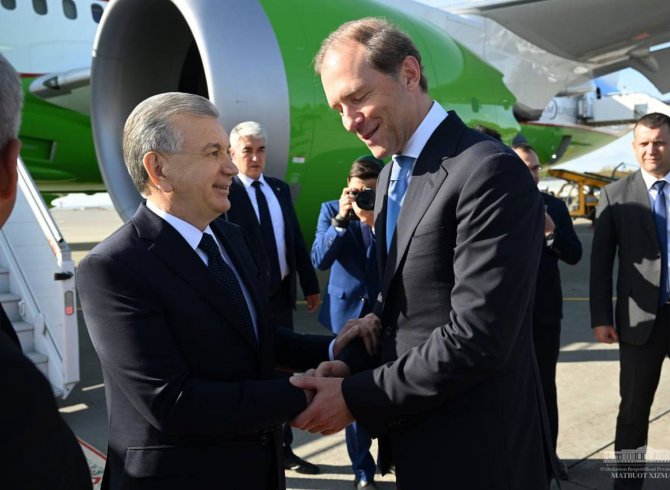 Сафари Президенти Ӯзбекистон ба Федератсияи Русия оғоз шуд 