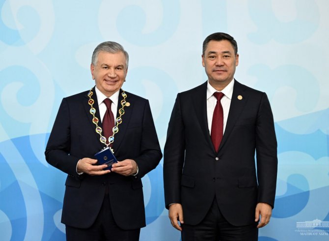 Ба Президенти Ҷумҳурии Ӯзбекистон мукофоти олии ИДМ супурда шуд  