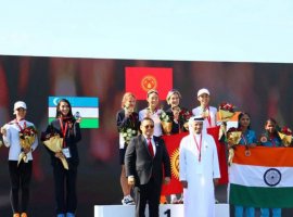 Дар чемпионати ниммарафони Осиё мунтахаби Ӯзбекистон 2 медали нуқра ба даст овард