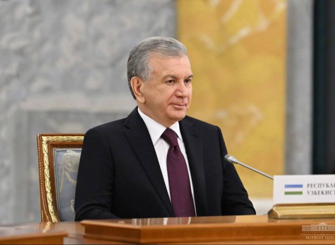 Президенти Ӯзбекистон дар нишасти ғайрирасмии ИДМ иштирок кард 