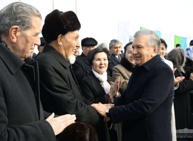 Президент: Ин кӯпрук – кӯпруки якдилӣ ва ҳамкории байни халқҳои ӯзбеку қароқалпоқ  