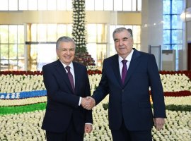 Президенти Ҷумҳурии Ӯзбекистон ба Душанбе омад