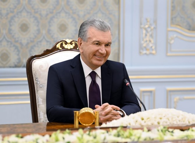 Президенти Ӯзбекистон вазири корҳои хориҷии Ҷопонро қабул кард 