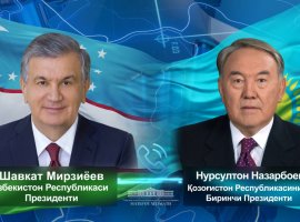 Нахустин Президенти Қазоқистон раҳбари Ӯзбекистонро табрик кард