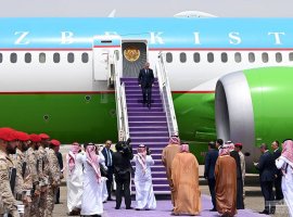 Сафари Президенти Ӯзбекистон ба Арабистони Саудӣ оғоз ёфт