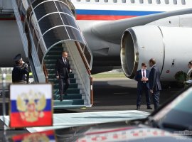 Президенти Русия ба Ӯзбекистон ташриф овард