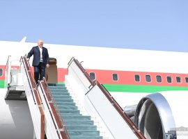 Президенти  Белорус ба Самарқанд омад