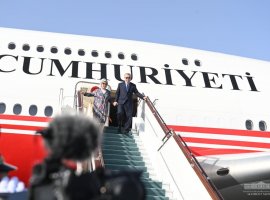Президенти Туркия ба Ӯзбекистон омад