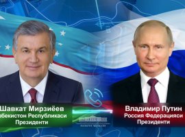 Президентҳои Ӯзбекистон ва Русия масъалаҳои рушди ҳамкориҳои амалиро баррасӣ карданд