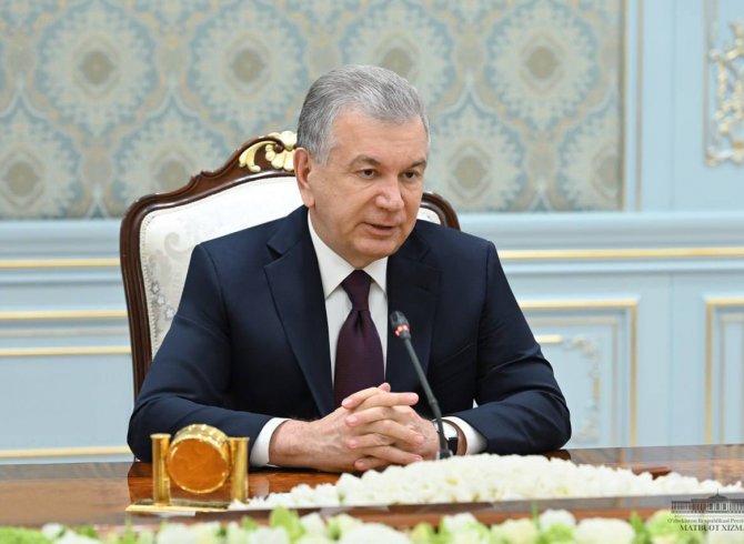 Президенти Ӯзбекистон муҳим будани густариши шарикии стратегӣ бо Бонки ҷаҳониро қайд намуд 